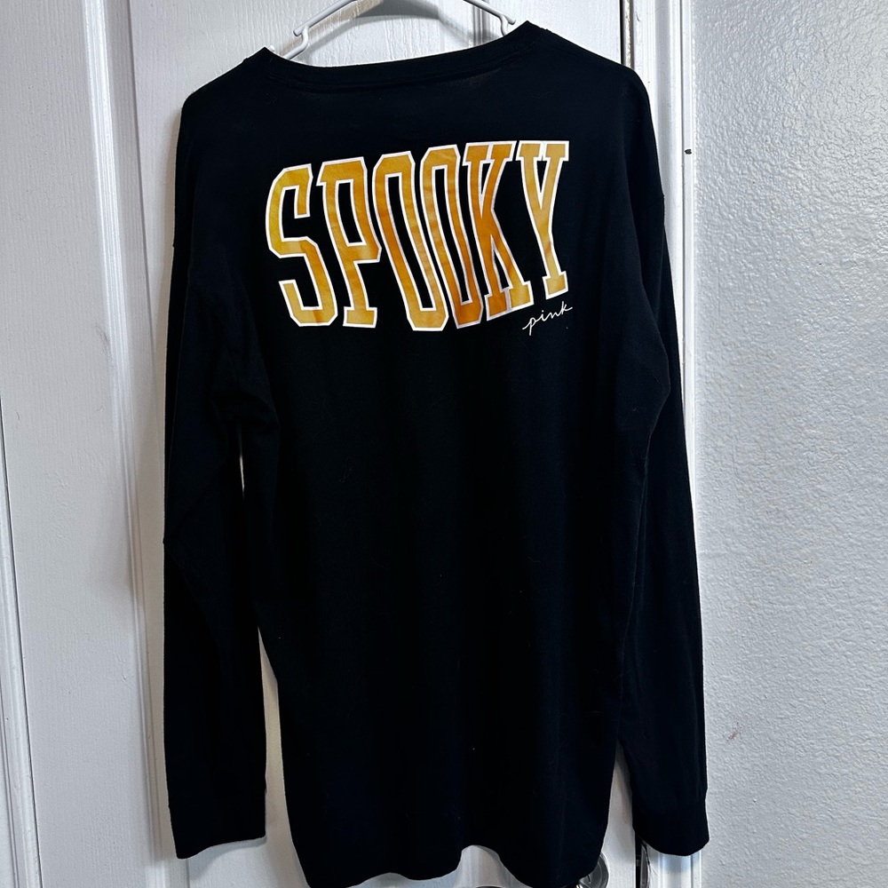 PINK Victoria's Secret Black Crewneck